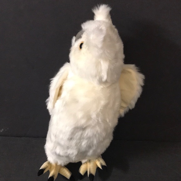 NWT HANSA Moving Head Snow Owl Plush - Picture 5 of 7
